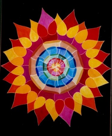 Mandala Fleur de lotus